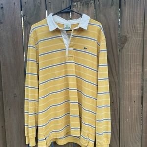 Lacoste long sleeve polo sz XL
